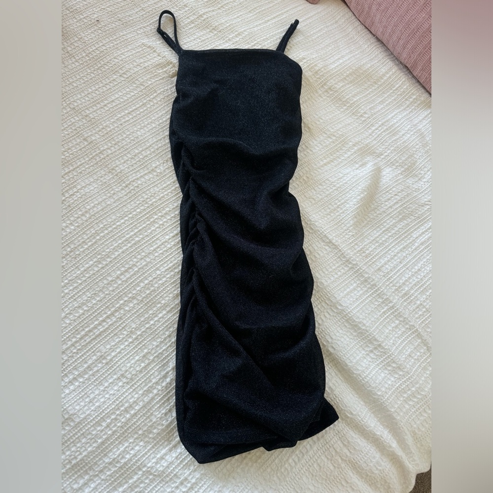 Tilly’s Black Sparkly Bodycon Dress